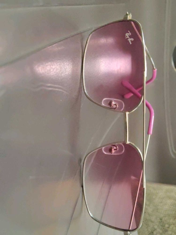 Ray-Ban Pink Lens Sunglasses