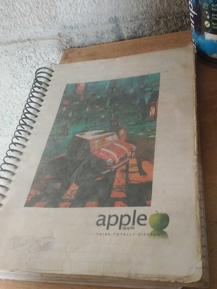 Vintage Apple &#34;Think Different&#34; Spiral Notebook