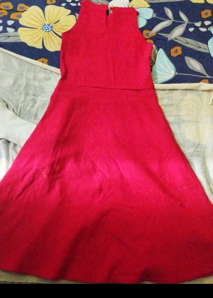 Dark Red 🔴 Frock Type