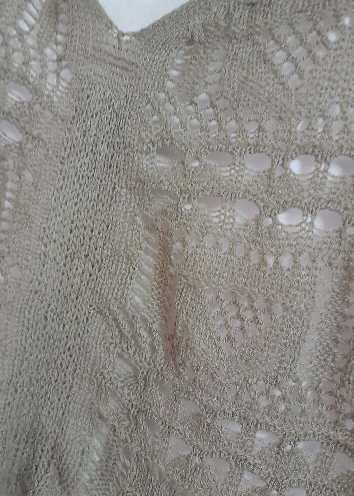 Crochet Knit Top