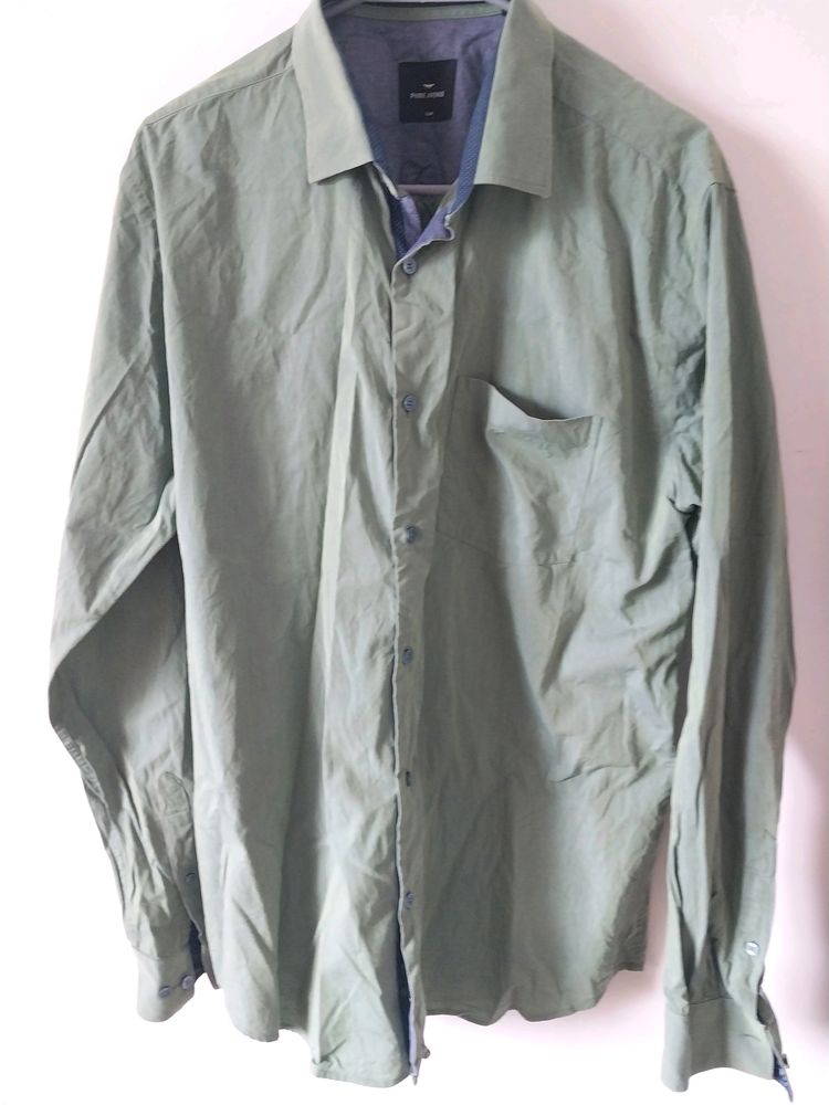 Vintage Green Dress Shirt
