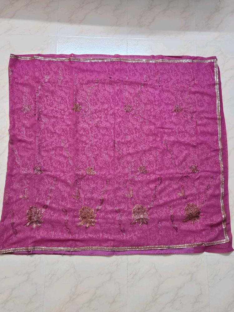 Rani Pink Saree