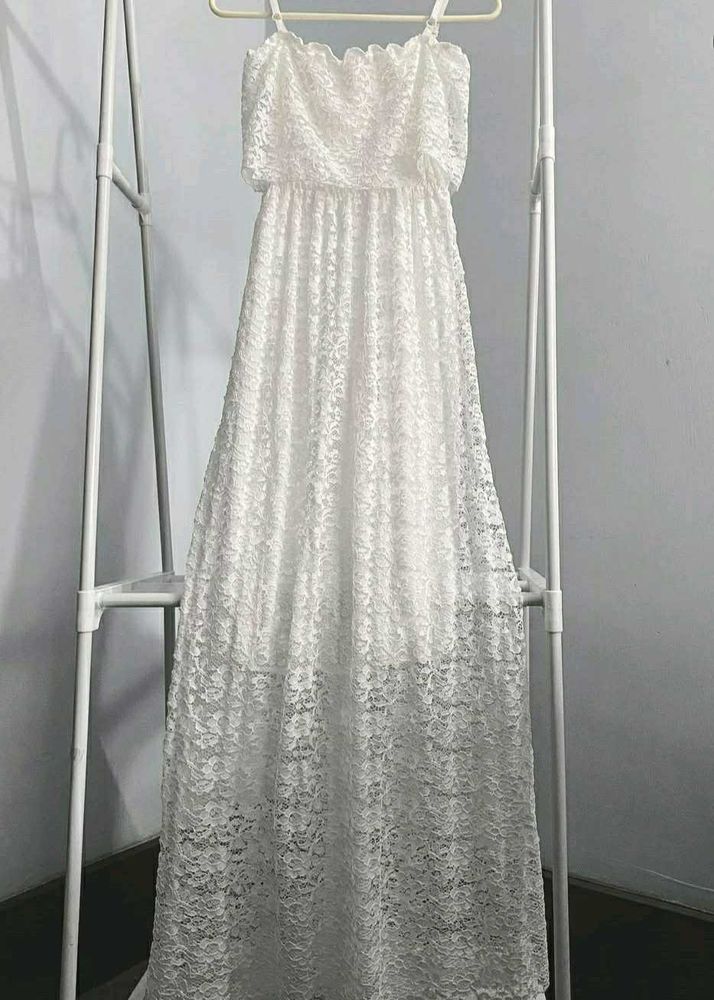 White Long Dress