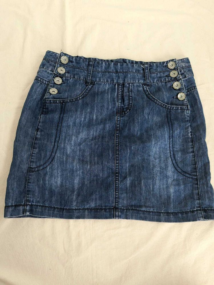 Denim Skirt