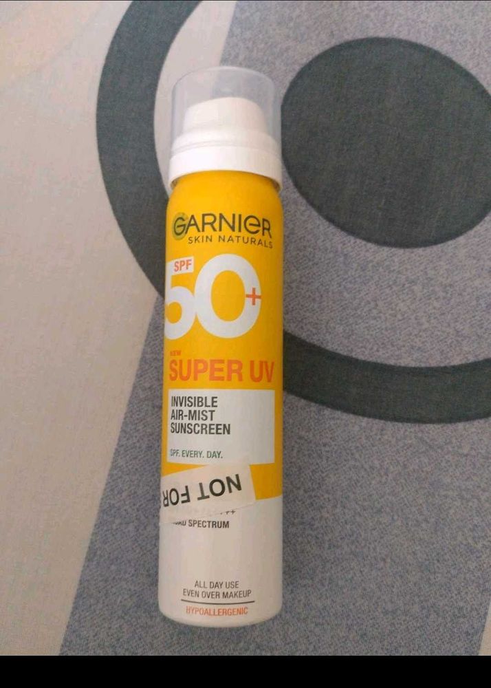 Garnier SPF 50 Sunscreen