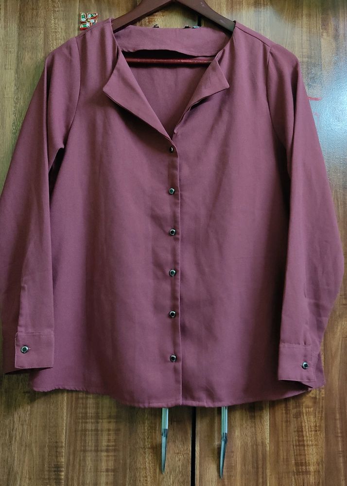 😍❤️Beautiful Mauve Formal Shirt 😍❤️