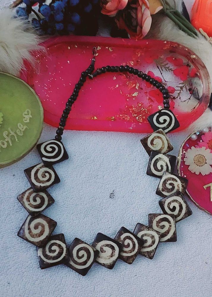 Boho Swirl Necklace