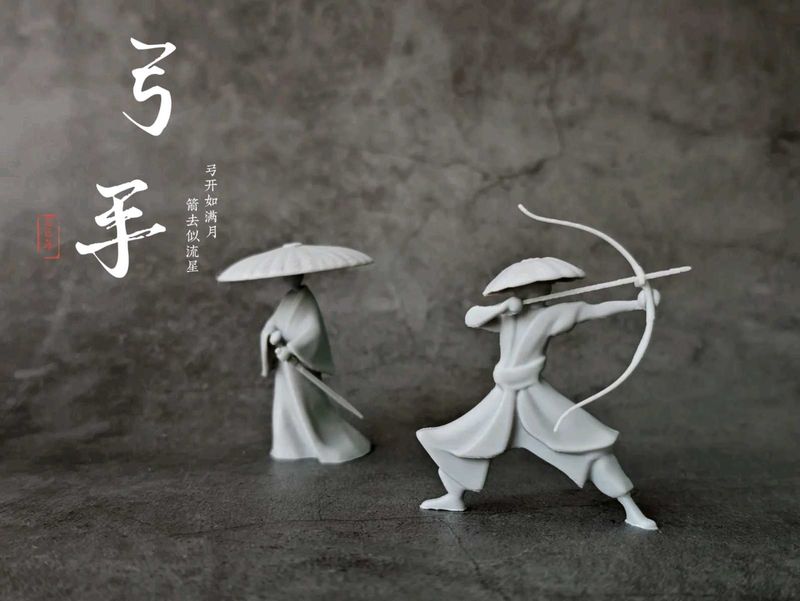 Chinese Craftsmanship Figurine only one (not set)