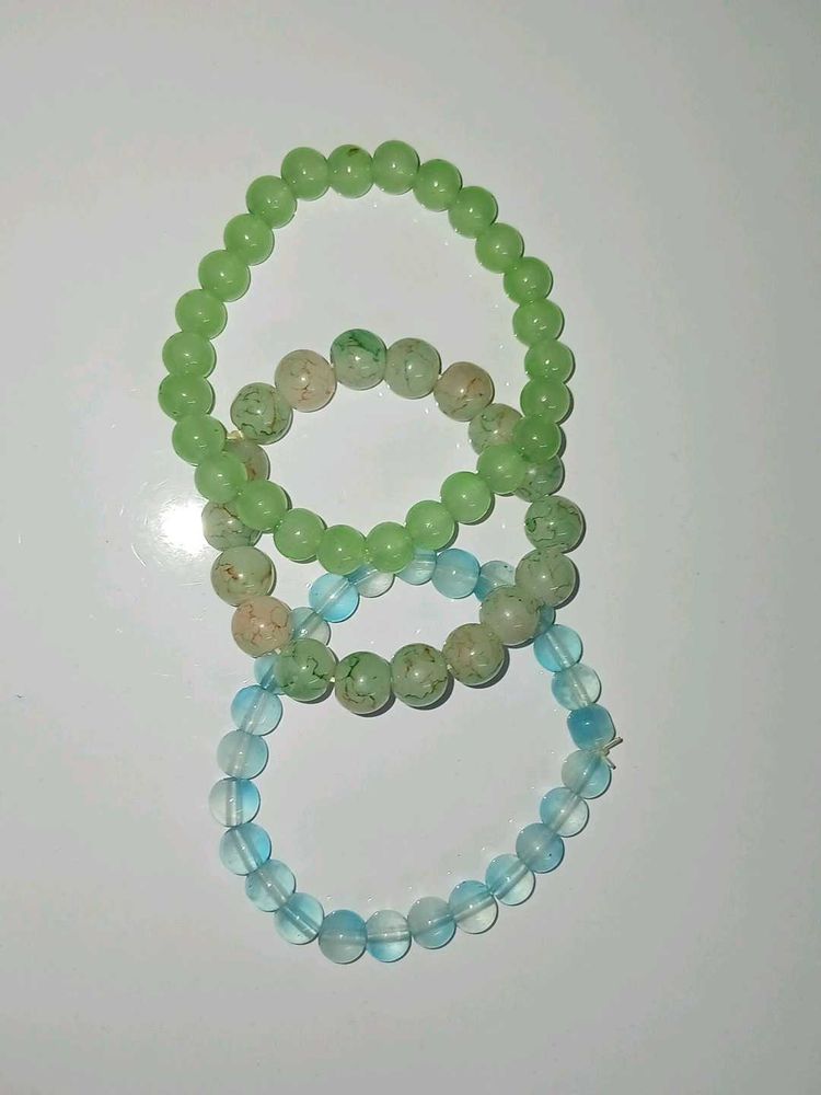 Set of 3 Beaded Bracelet Se