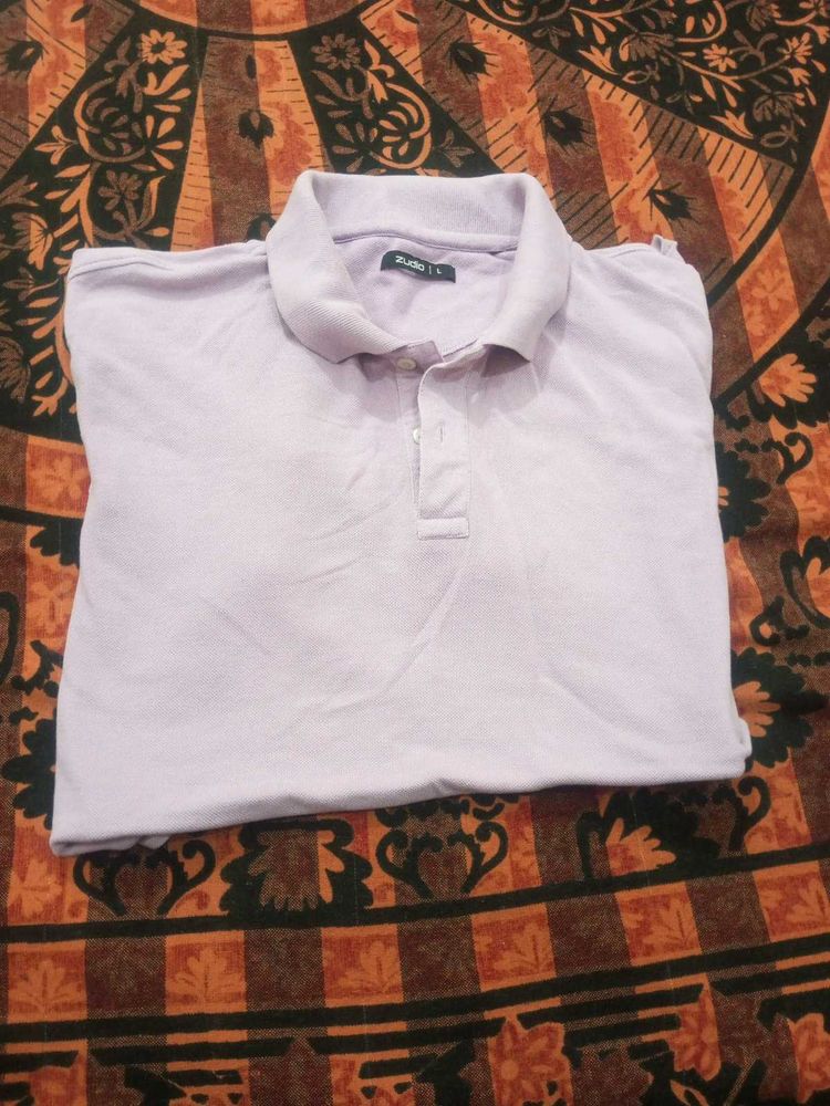 Solid T-shirt From Zudio