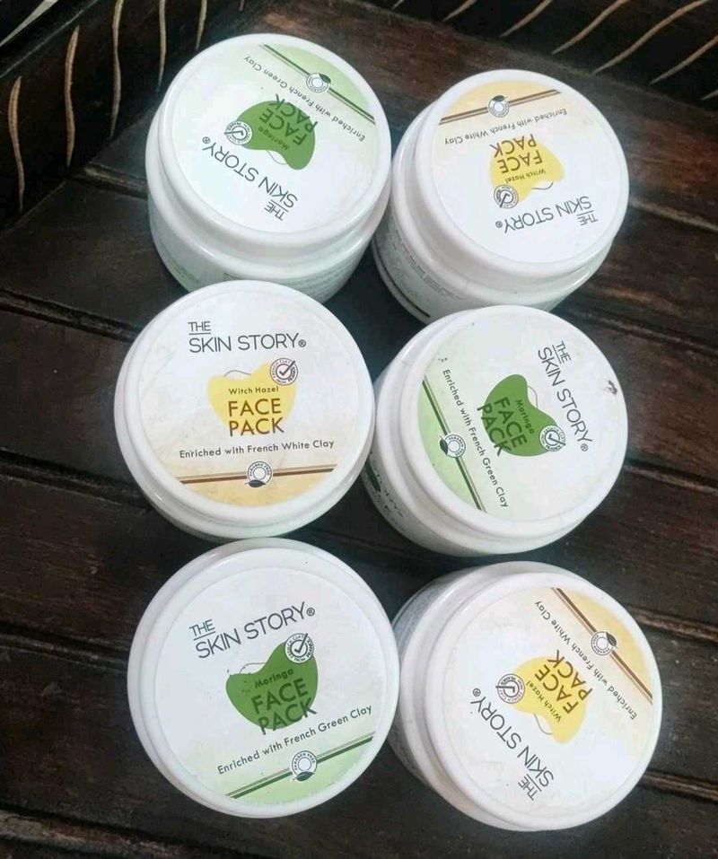 The Skin Story Face Packs
