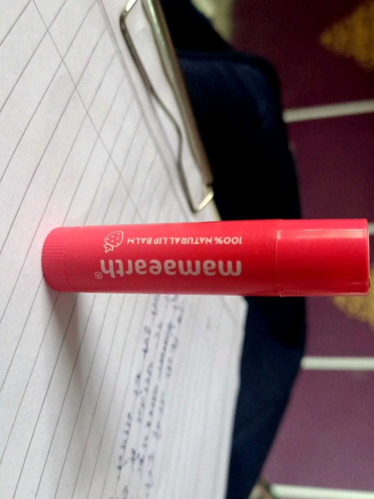 Mamaearth 100%natural Tinted Lip Balm