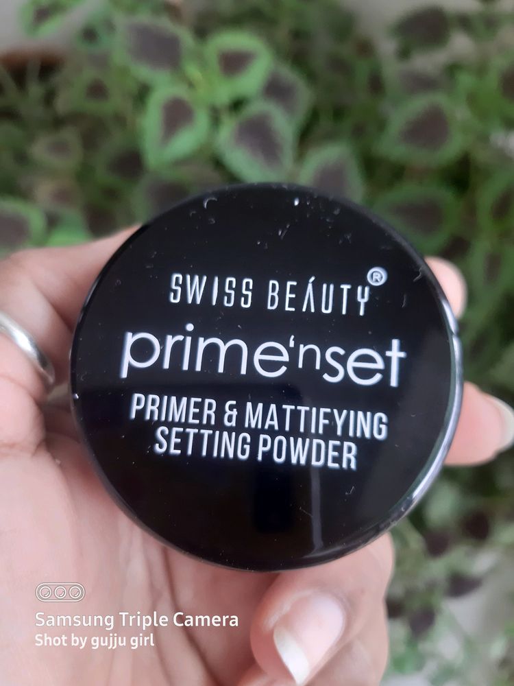 Swiss beauty Primer &amp; mattifying Setting Powder
