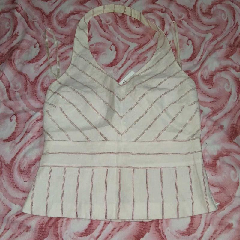 Body Fitted Halter Neck Top