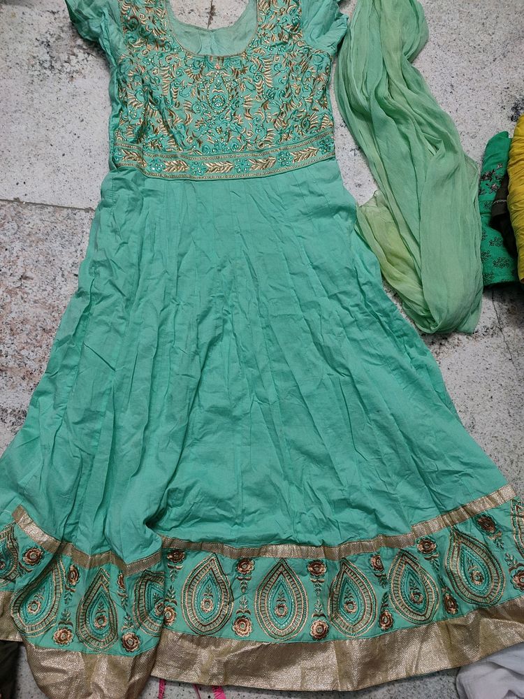 Cotton Festival Kurti Set