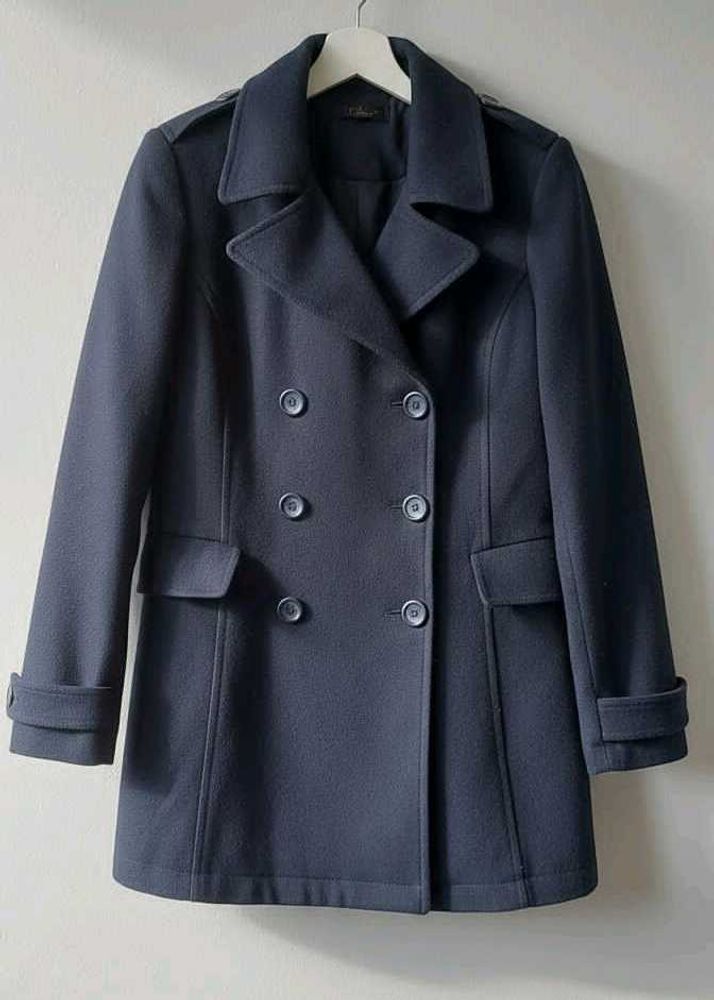 Elegant Navy Blue Coat💙