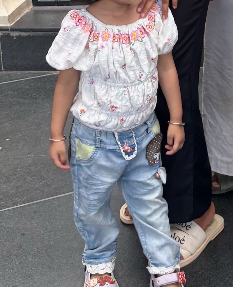 Adorable Toddler Floral Top