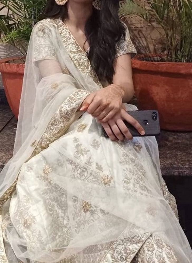 Heavy Stitched Lehenga Choli With Dupatta