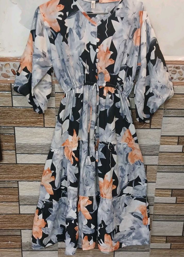 Floral Print Dress