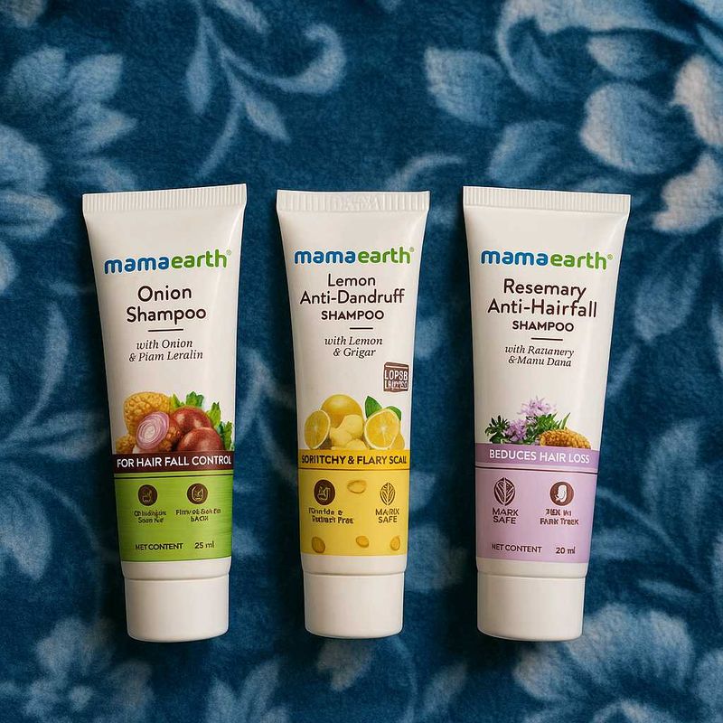 Mamaearth Shampoo Set