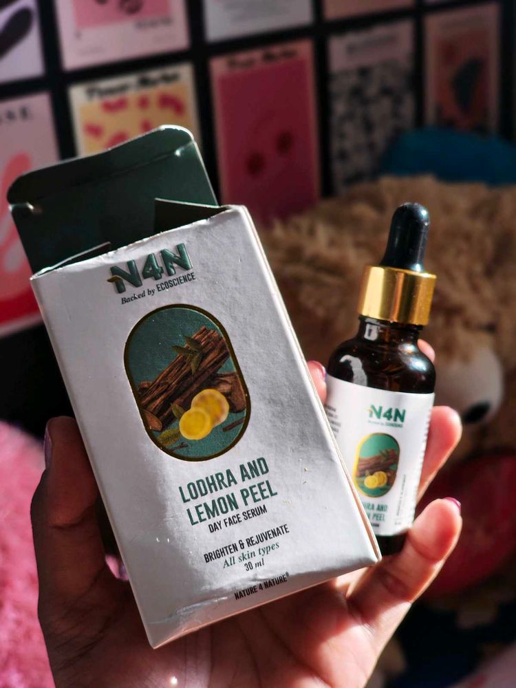 N4N Lodhra &amp; Lemon Peel Serum
