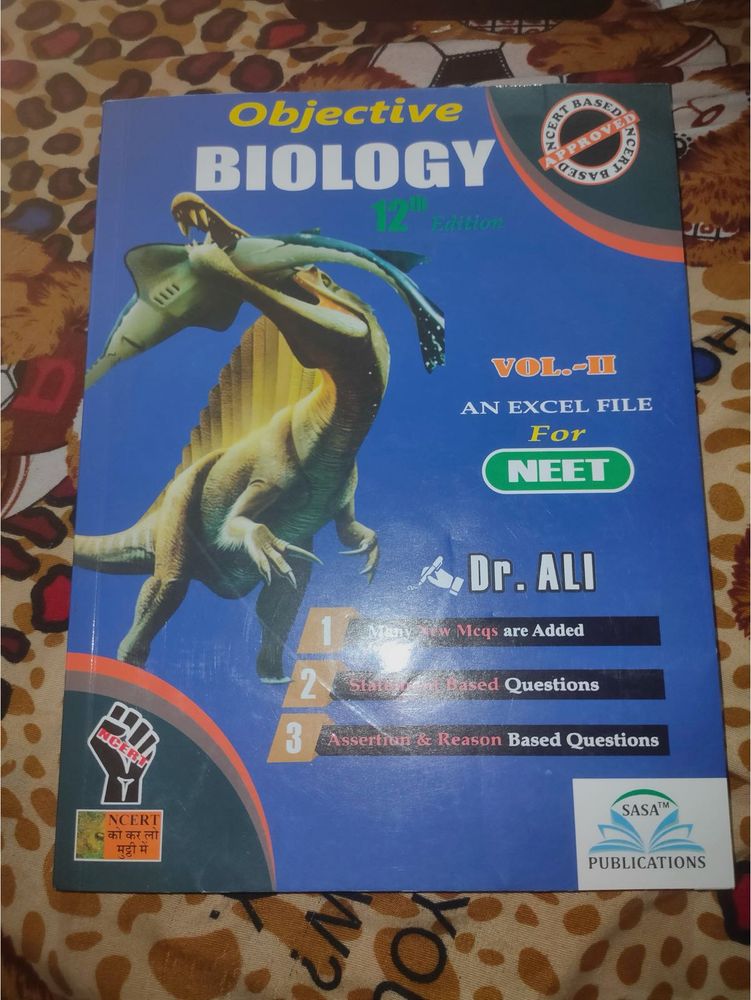 Dr. Ali Objective Biology for NEET