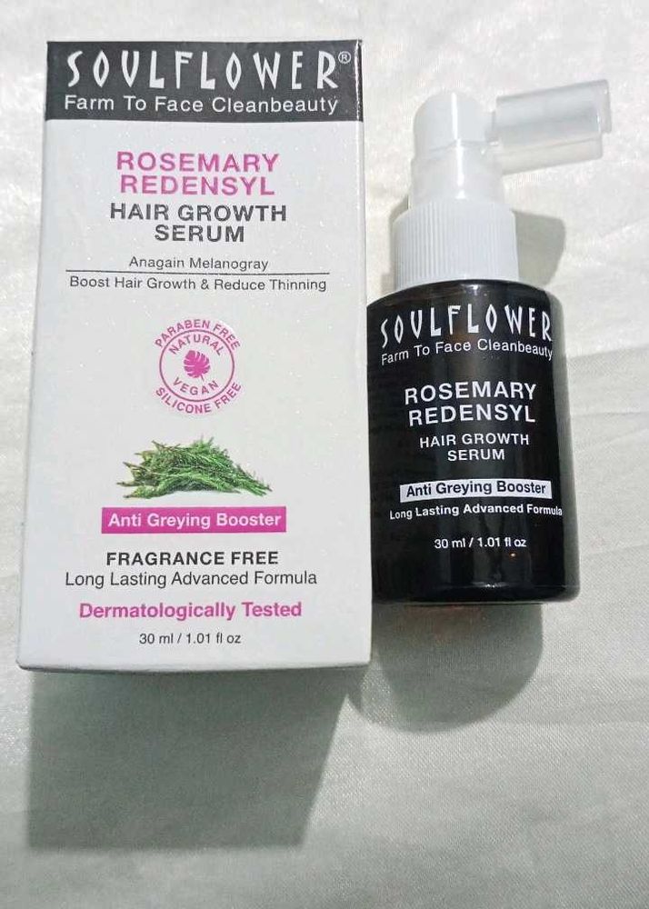 Soulflower Rosemary Hair Growth Serum