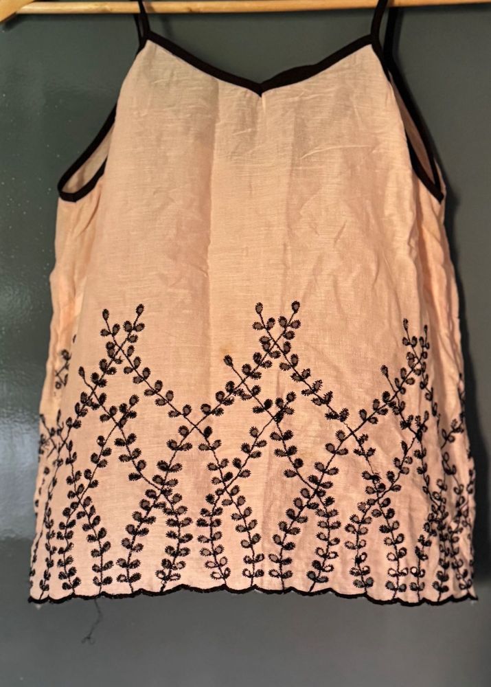 Pink Sleeveless Top