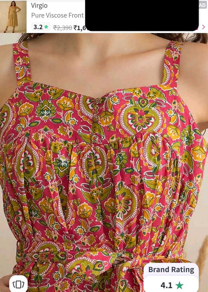 Floral Casual  Dress