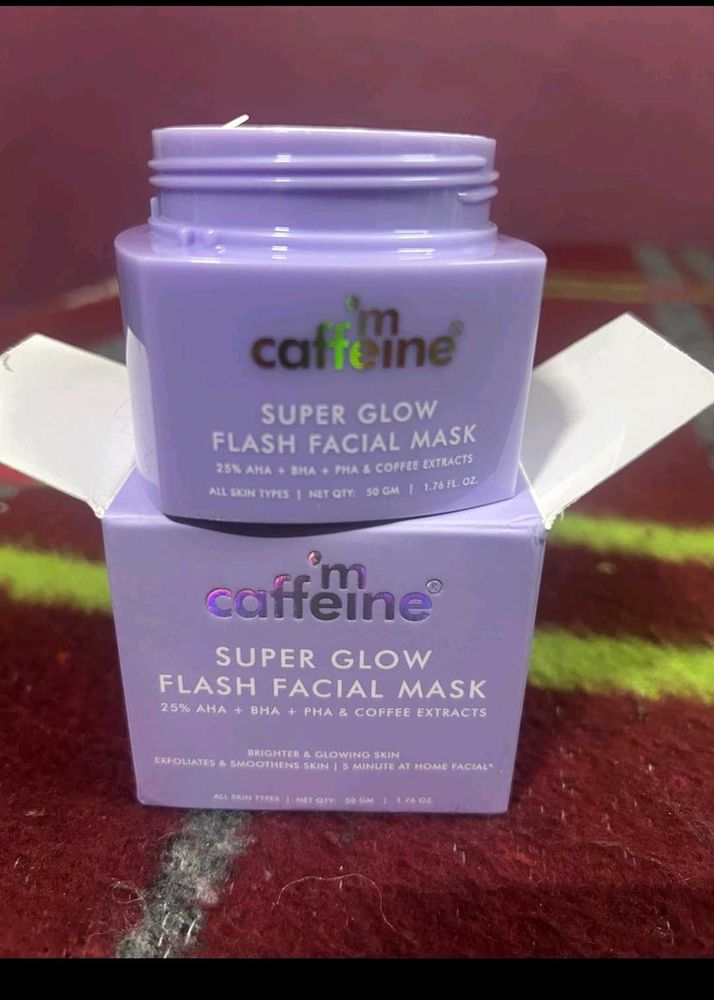 MCaffeine Super Glow Mask