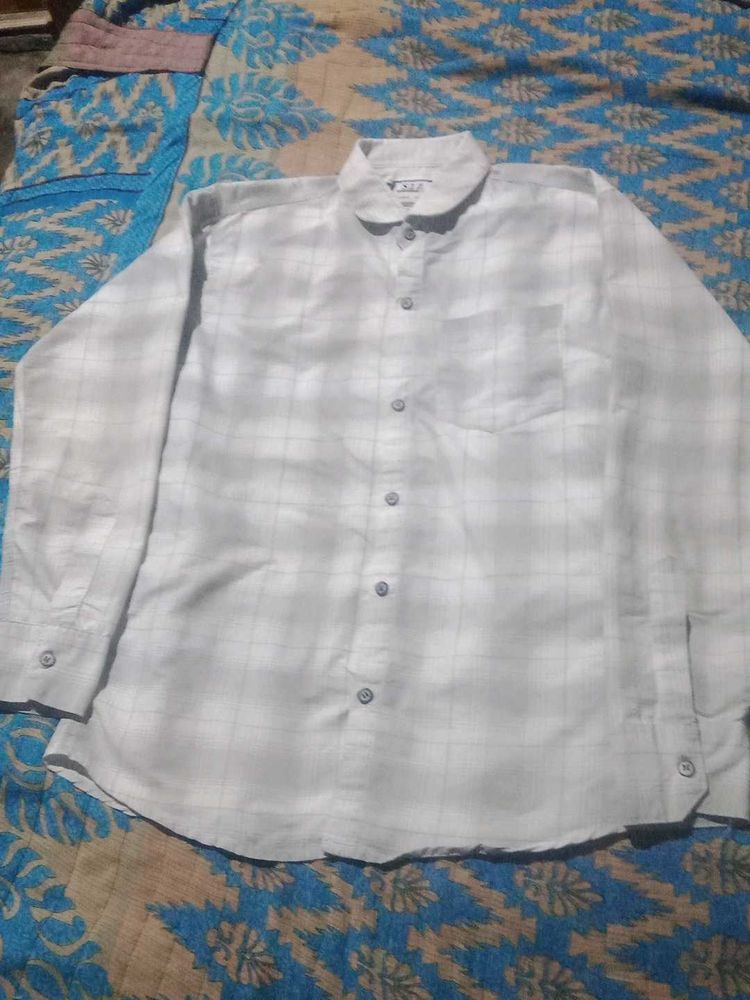 Checkered Casual Shirt M-size