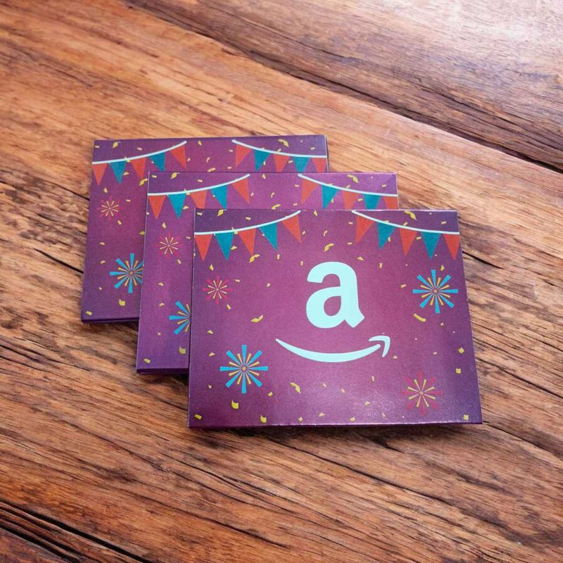 Amazon Anytime Gift Cards (Pack Of 3)