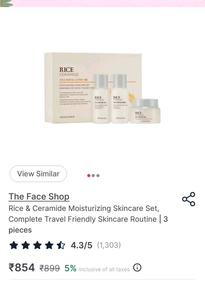 The Face Shop Skincare Set