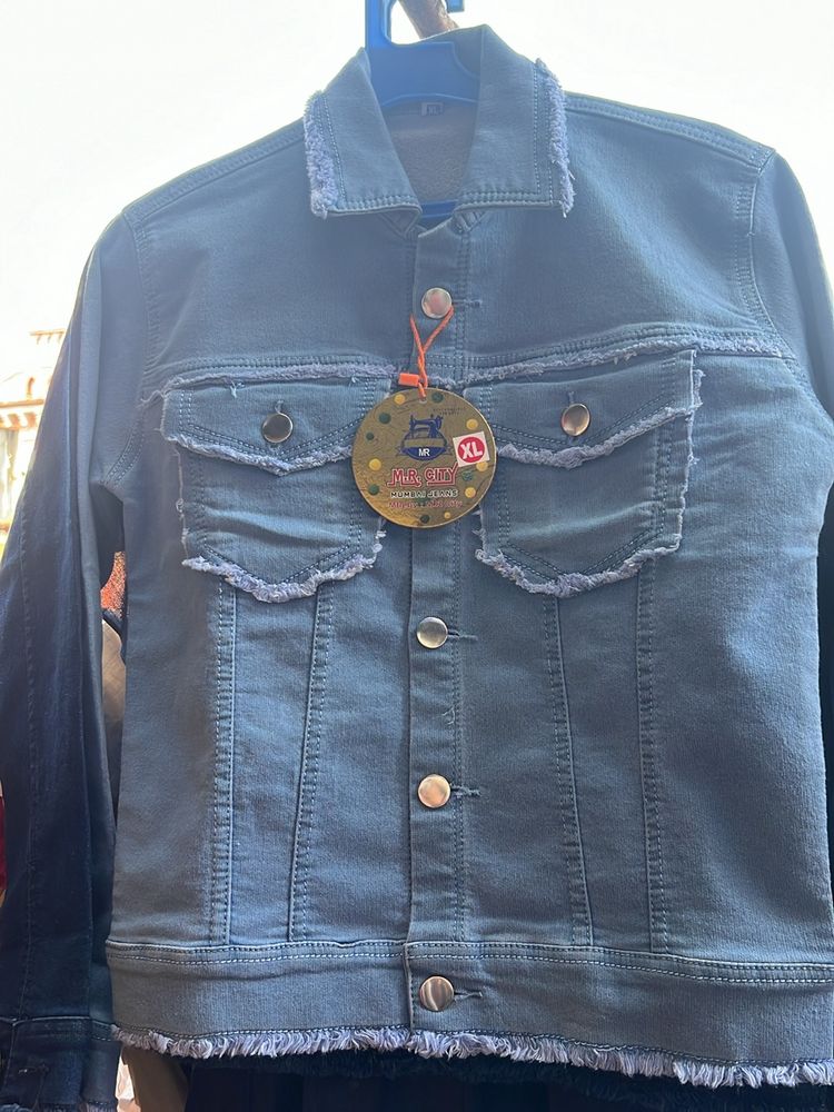 Denim Jacket Free Size 3 Colours Available