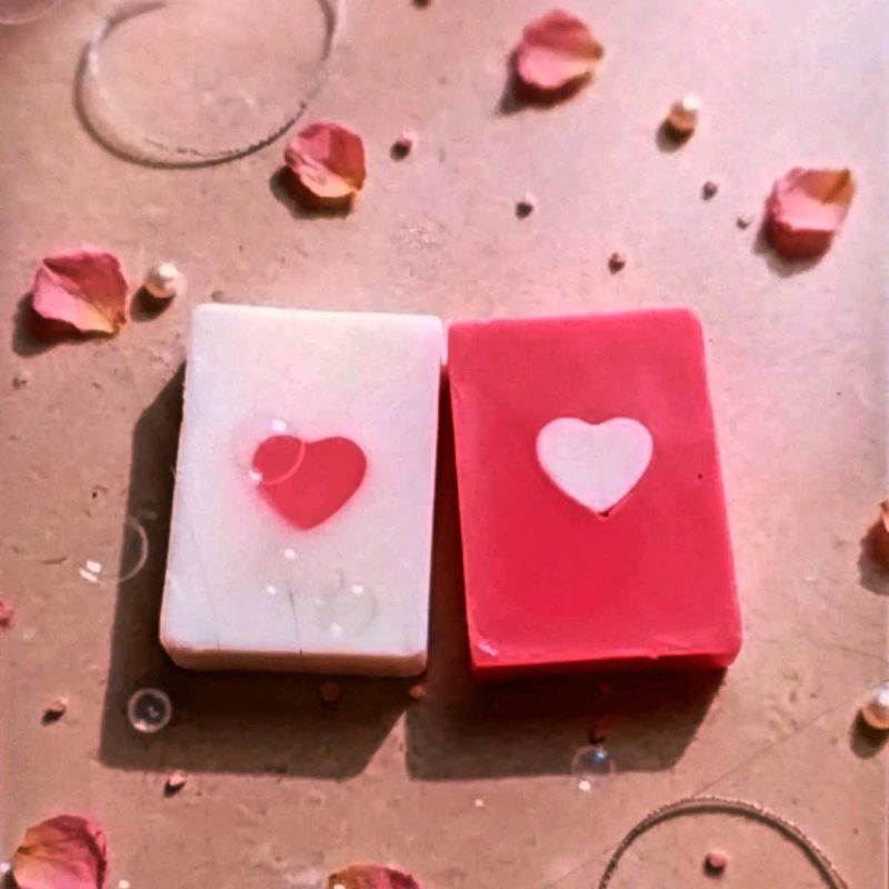 Heart Soaps - Set of 2