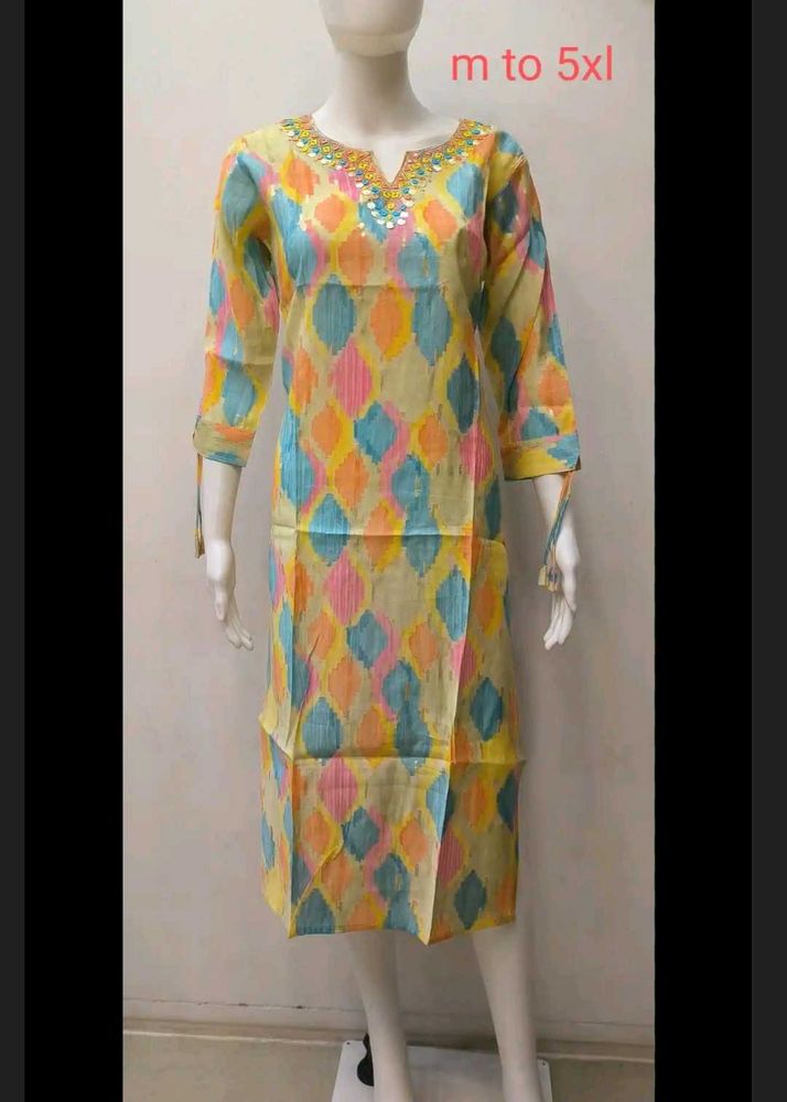 Multi Colour Kurti🌈