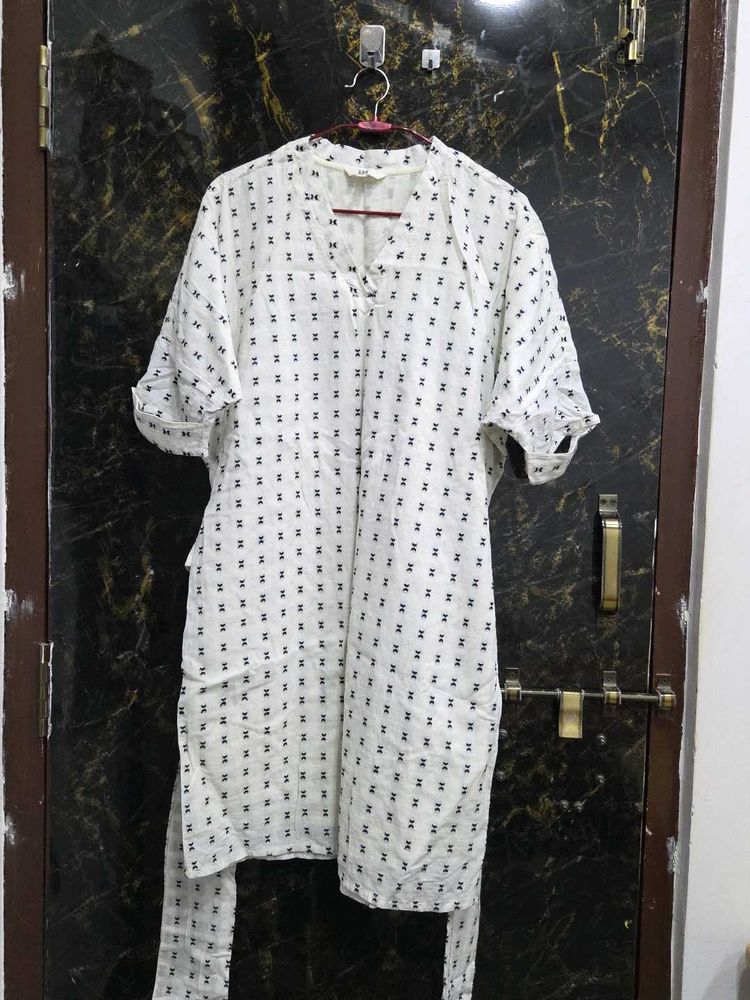 Cotton Shift Knee Length Dress