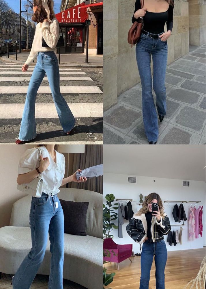 SUPER HIGH FLARED JEANS👖
