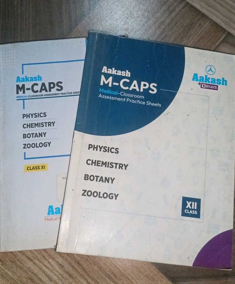 Aakash M-CAPS Class XI &amp; XII Practice Sheets