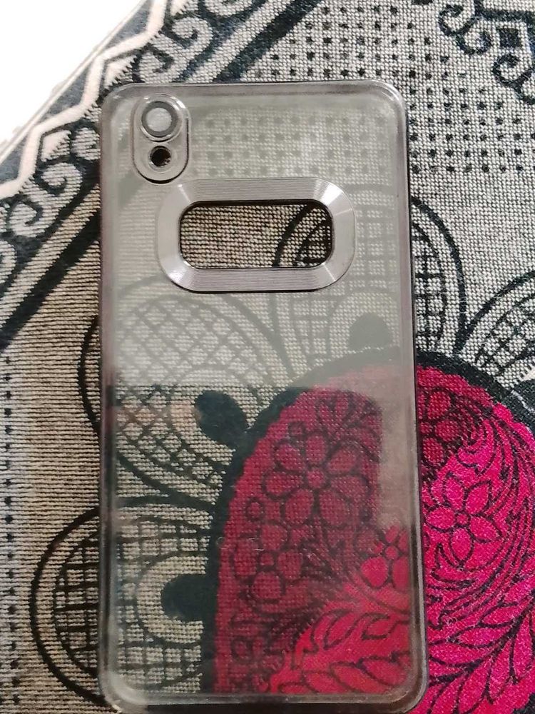 Clear Phone Case with Cutout