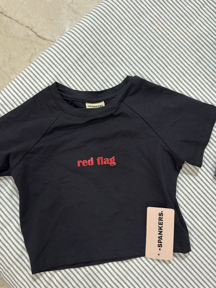 Spankers 'Red Flag' Graphic Tee