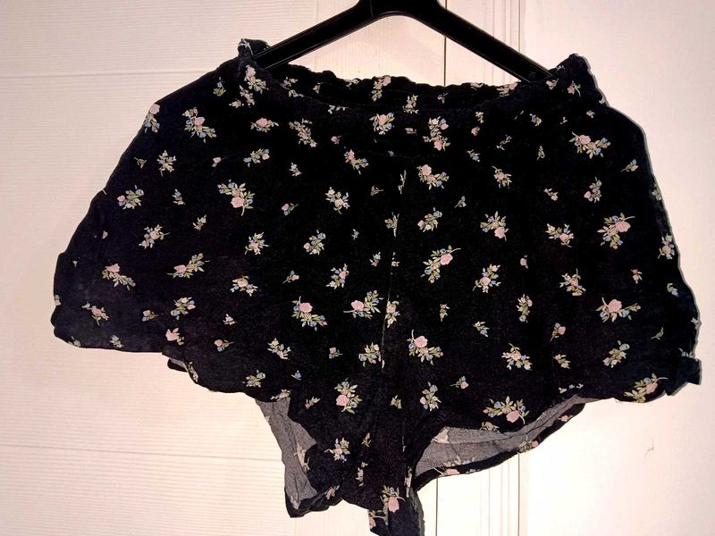 Floral Print Shorts