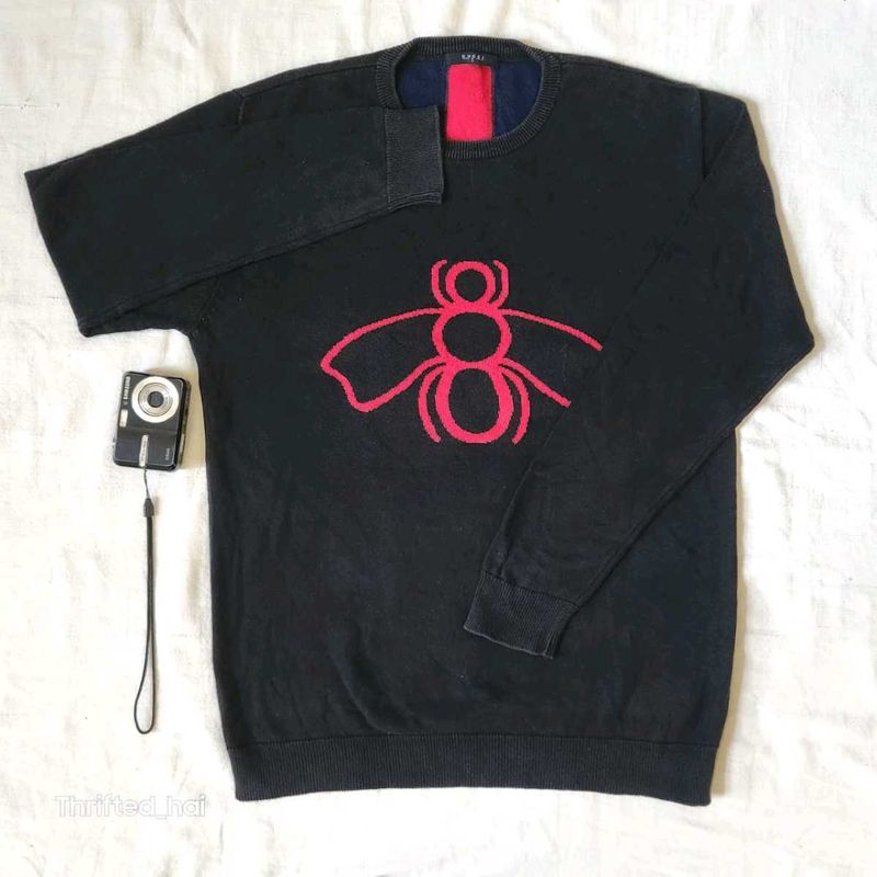 Gucci Genuine🔥💯 Three Stripes BEE Knit Tee Sweat