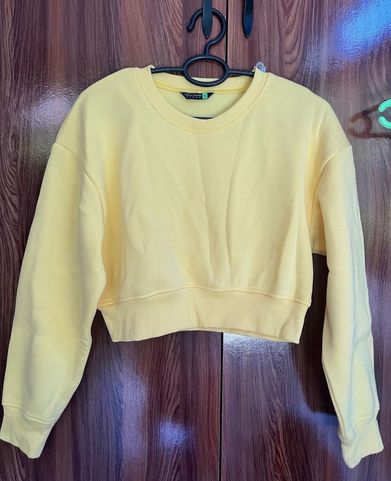 Tokyo Talkies full sleeve solid sweatshirt