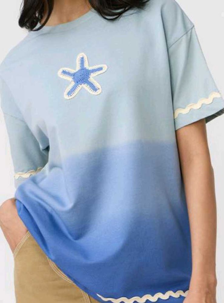 Blue Ombre Starfish T-Shirt