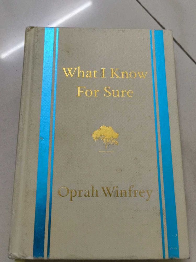 What I know for sure by orphan winfrey
