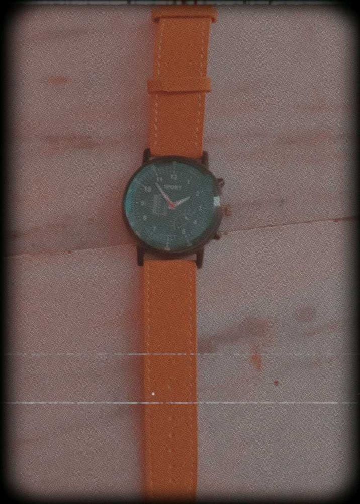Orange Band Watch