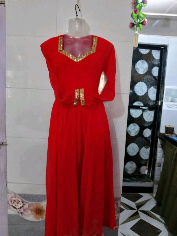 Red Gown