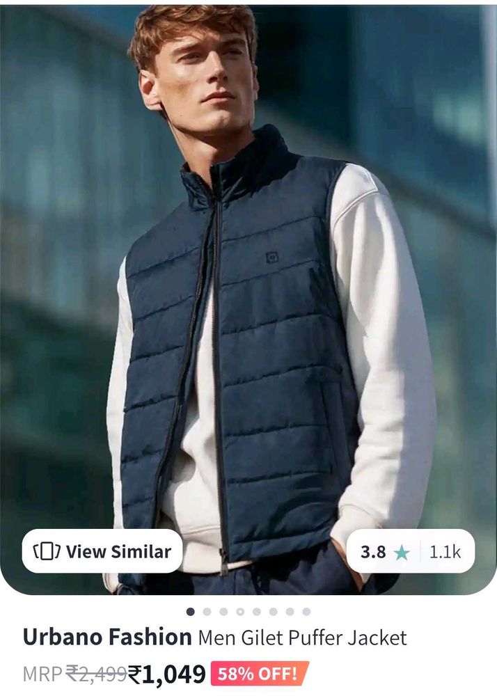 driftwood mens sleeveless jacket