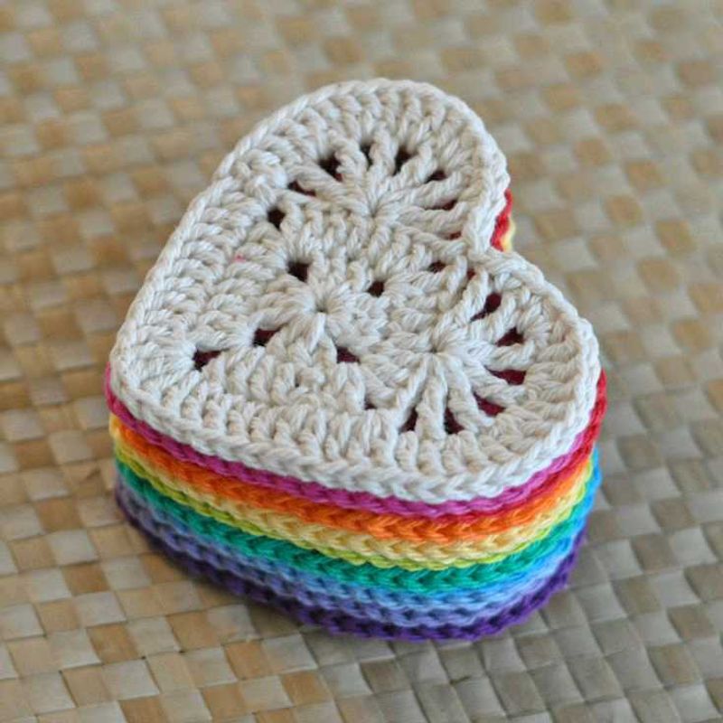 Crochet coaster